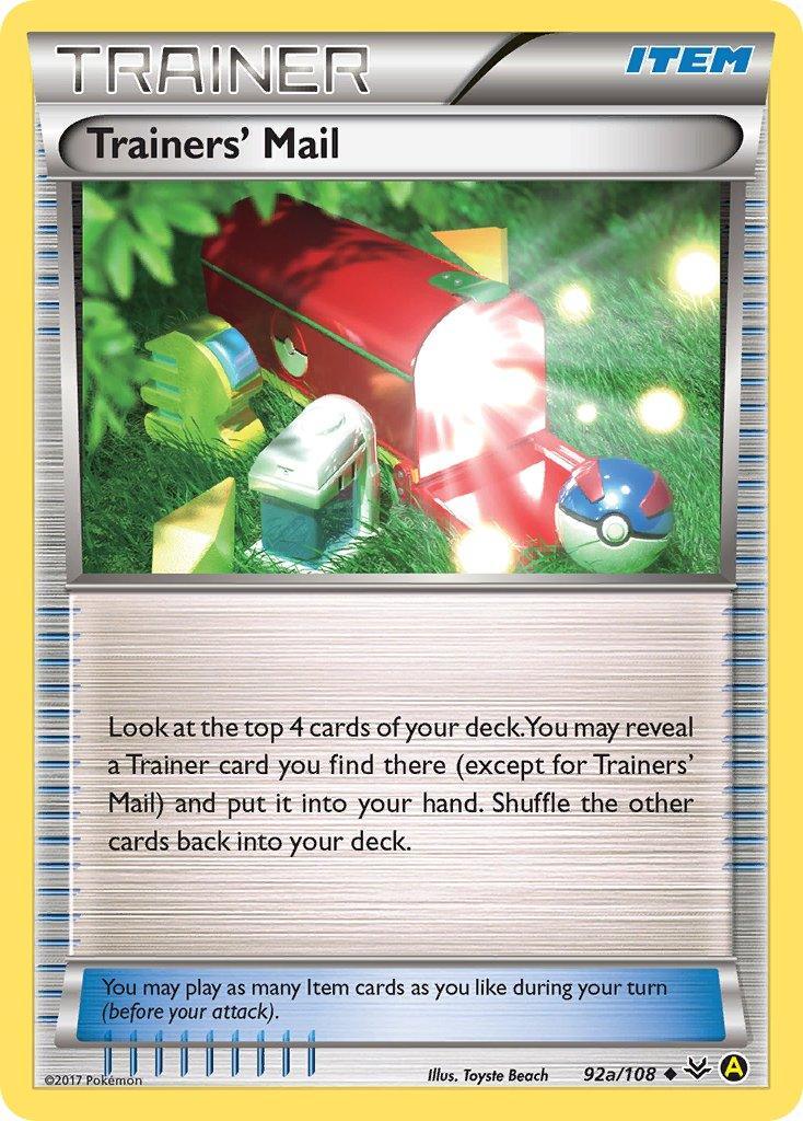 92a, Alternate Art Promos, Holofoil, Item, Promo Trainers Mail (92a/108) [Alternate Art Promos] - Trading Card World