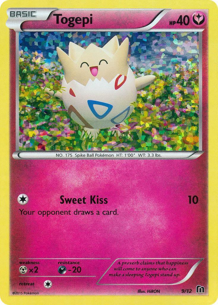 Darkness[-20], Fairy, Holofoil, McDonald's Promos: 2016 Collection, Metal[×2], Promo Togepi (9/12) [McDonald's Promos: 2016 Collection] - Trading Card World