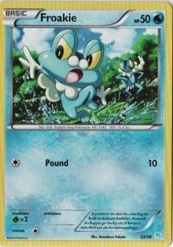 23, Grass[×2], Normal, Promo, Water, XY: Trainer Kit 3 - Suicune Froakie (23/30) [XY: Trainer Kit 3 - Suicune] - Trading Card World