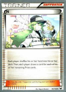 96, Normal, Supporter, Uncommon, World Championships 2013 N (96/108) (Anguille Sous Roche - Clement Lamberton) [World Championships 2013] - Trading Card World