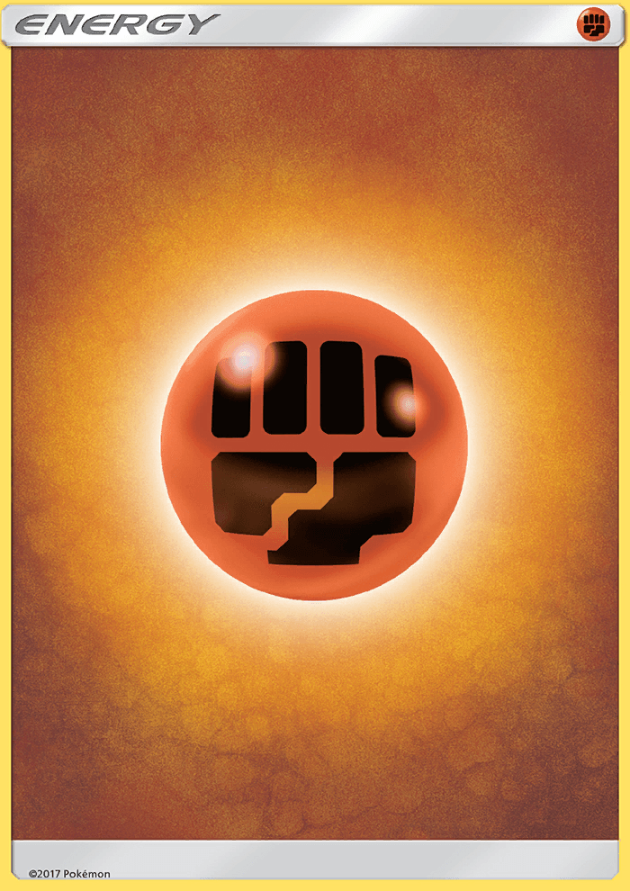 Basic Fighting Energy, Common, Normal, Reverse Holofoil, Sun & Moon: Base Set Fighting Energy [Sun & Moon: Base Set] - Trading Card World