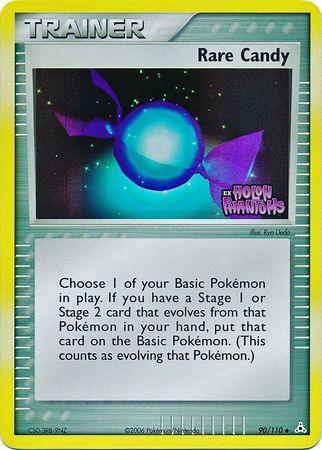 90, EX: Holon Phantoms, Item, Reverse Holofoil, Uncommon Rare Candy (90/110) (Stamped) [EX: Holon Phantoms] - Trading Card World