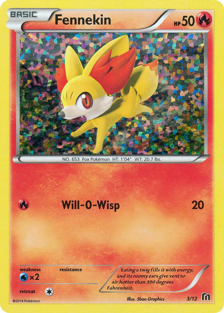 Fire, Holofoil, McDonald's Promos: 2016 Collection, Promo, Water[×2] Fennekin (3/12) [McDonald's Promos: 2016 Collection] - Trading Card World