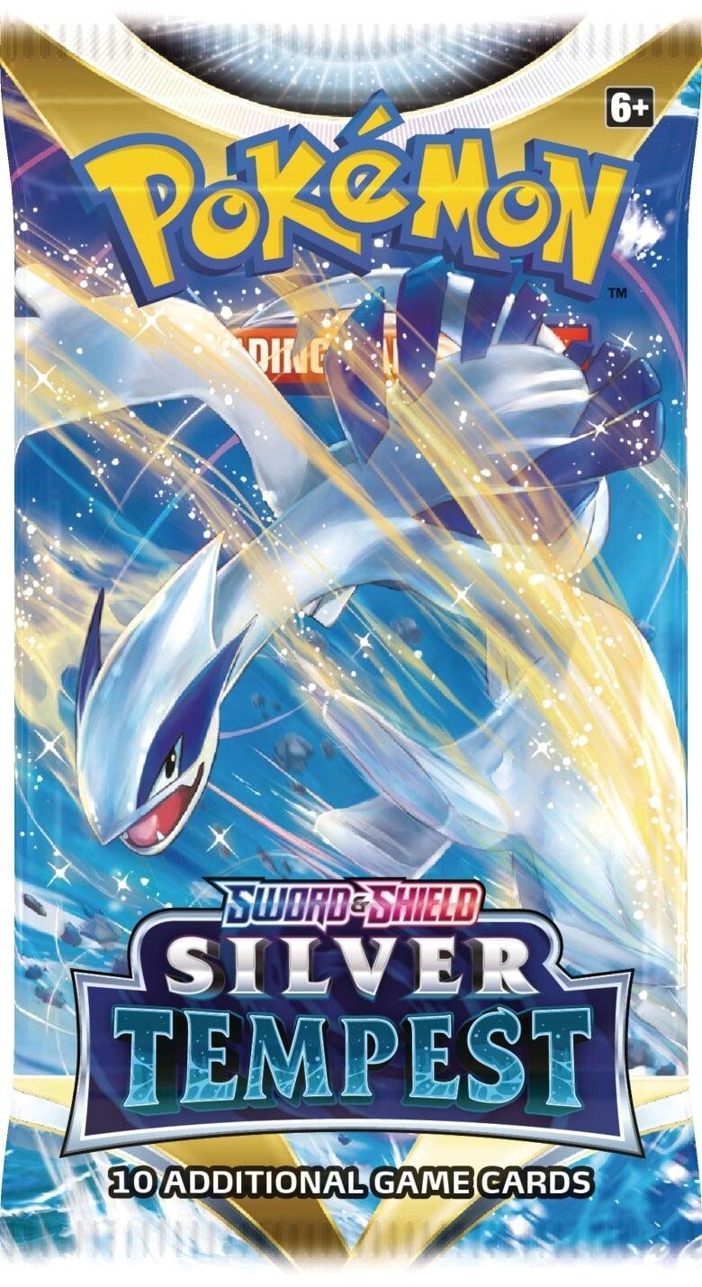 Booster Pack, Pokémon, Sword & Shield: Silver Tempest Sword & Shield: Silver Tempest - Booster Pack - Trading Card World