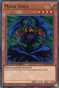 1st Edition, Common, Effect Monster, Light, Speed Duel: Battle City Box, Spellcaster Maha Vailo [SBCB-EN093] Common - Trading Card World