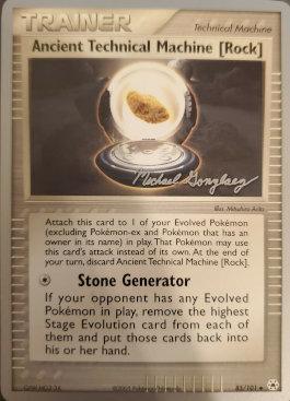 85, Normal, Technical Machine, Uncommon, World Championships 2005 Ancient Technical Machine [Rock] (85/101) (King of the West - Michael Gonzalez) [World Championships 2005] - Trading Card World