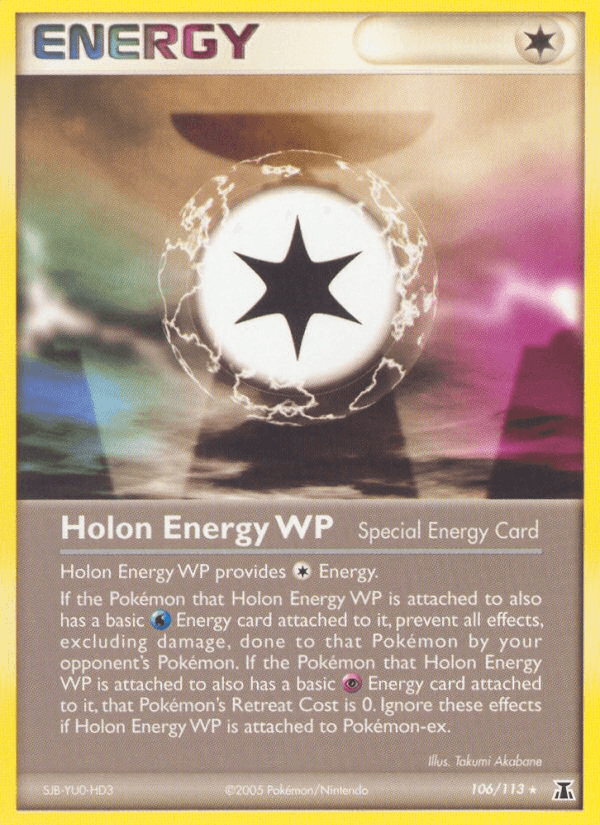 106, EX: Delta Species, Normal, Rare, Special Energy Holon Energy WP (106/113) [EX: Delta Species] - Trading Card World