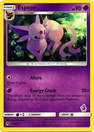 89, Battle Academy 2020, Normal, Promo, Psychic, Psychic[×2] Espeon (89/214) (Mewtwo Deck) [Battle Academy 2020] - Trading Card World