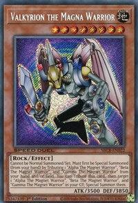 1st Edition, Earth, Effect Monster, Rock, Secret Rare, Speed Duel: Battle City Box Valkyrion the Magna Warrior (Secret) [SBCB-EN022] Secret Rare - Trading Card World
