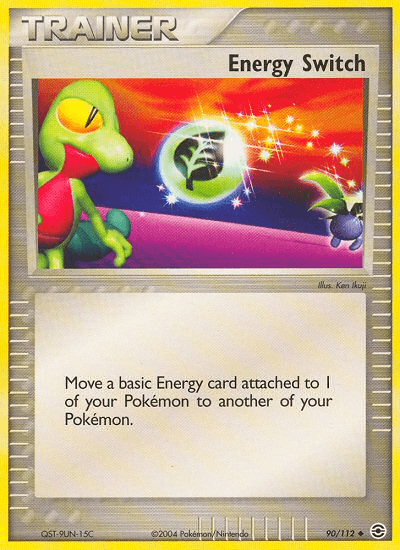90, EX: FireRed & LeafGreen, Item, Normal, Reverse Holofoil, Uncommon Energy Switch (90/112) [EX: FireRed & LeafGreen] - Trading Card World