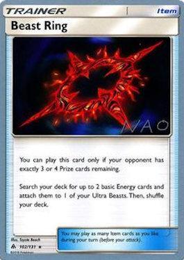 102, Item, Normal, Uncommon, World Championships 2018 Beast Ring (102/131) (Buzzroc - Naohito Inoue) [World Championships 2018] - Trading Card World