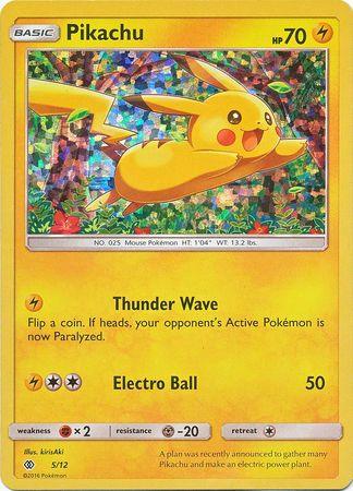 Fighting[×2], Holofoil, Lightning, McDonald's Promos: 2017 Collection, Metal[-20], Promo Pikachu (5/12) [McDonald's Promos: 2017 Collection] - Trading Card World