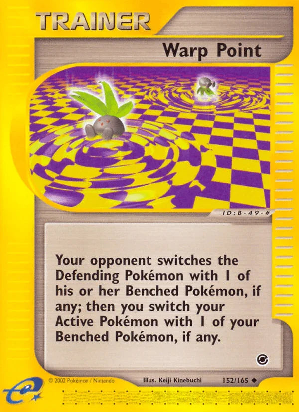 152, Expedition: Base Set, Item, Normal, Reverse Holofoil, Uncommon Warp Point (152/165) [Expedition: Base Set] - Trading Card World