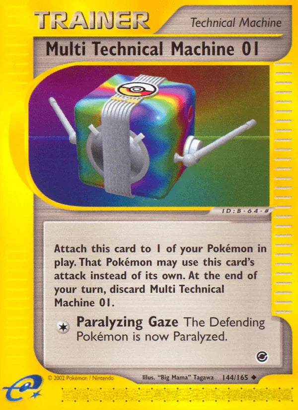 144, Expedition: Base Set, Item, Normal, Reverse Holofoil, Uncommon Multi Technical Machine 01 (144/165) [Expedition: Base Set] - Trading Card World