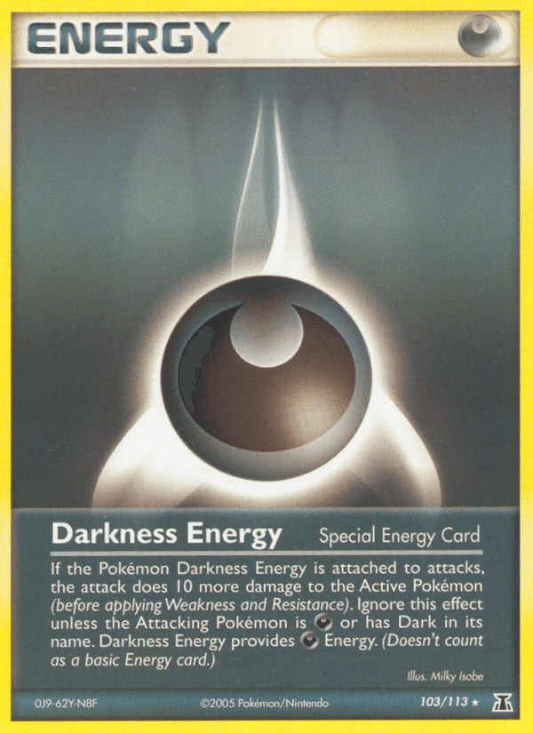 103, EX: Delta Species, Normal, Rare, Special Energy Darkness Energy (103/113) [EX: Delta Species] - Trading Card World