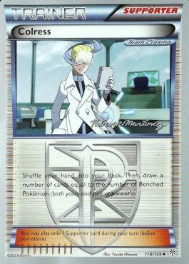 118, Normal, Supporter, Uncommon, World Championships 2015 Colress (118/135) (Punches 'n' Bites - Patrick Martinez) [World Championships 2015] - Trading Card World