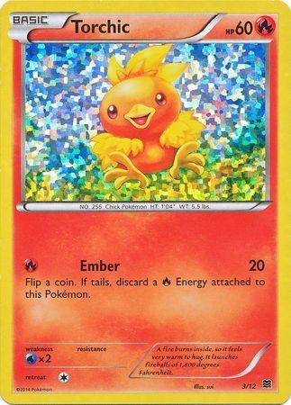 Fire, Holofoil, McDonald's Promos: 2015 Collection, Promo, Water[×2] Torchic (3/12) [McDonald's Promos: 2015 Collection] - Trading Card World