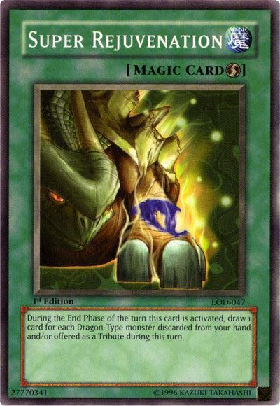 1st Edition, Common, Legacy of Darkness, Quick Play Spell, Spell, Unlimited Super Rejuvenation [LOD-047] Common - Trading Card World