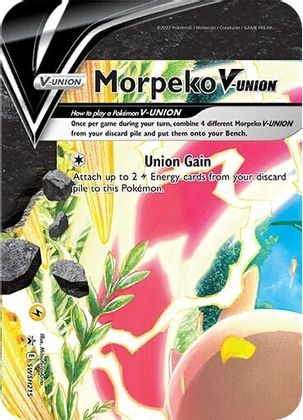 Morpeko V-UNION (SWSH215) [Sword & Shield: Black Star Promos]