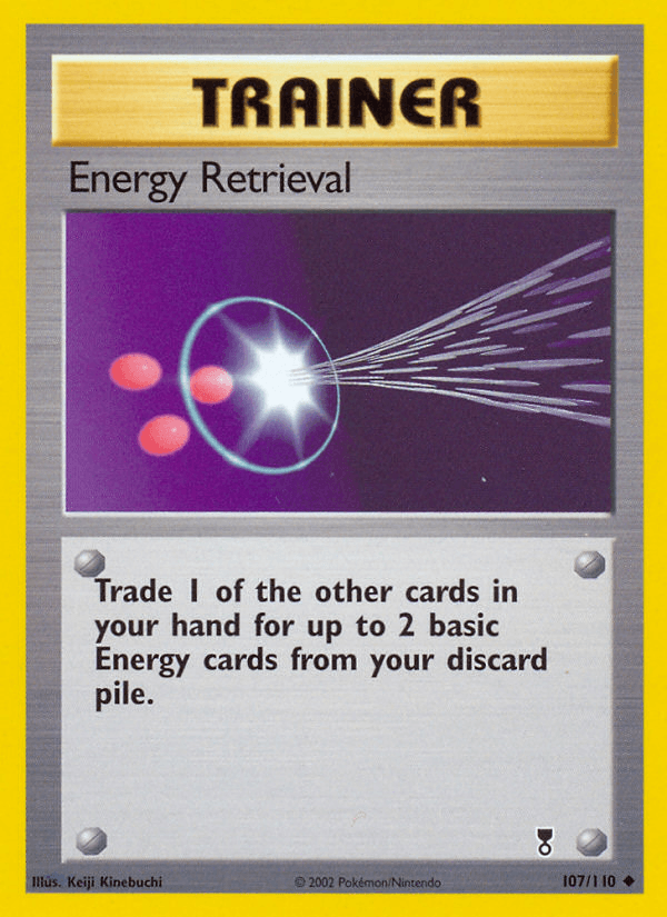 Item, Legendary Collection, Normal, Reverse Holofoil, Uncommon Energy Retrieval (107/110) [Legendary Collection] - Trading Card World