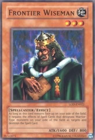 Common, Earth, Effect Monster, Legacy of Darkness, Spellcaster, Unlimited Frontier Wiseman [LOD-EN022] Common - Trading Card World