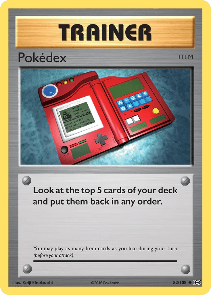 82, Item, Normal, Reverse Holofoil, Uncommon, XY: Evolutions Pokedex (82/108) [XY: Evolutions] - Trading Card World