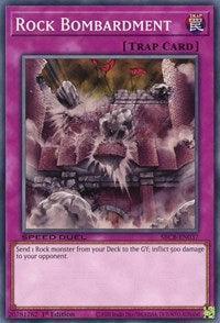 1st Edition, Common, Normal Trap, Speed Duel: Battle City Box, Trap Rock Bombardment [SBCB-EN037] Common - Trading Card World
