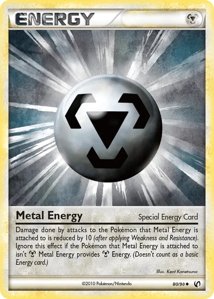 80, HeartGold & SoulSilver: Undaunted, Normal, Reverse Holofoil, Special Metal Energy, Uncommon Metal Energy (80/90) [HeartGold & SoulSilver: Undaunted] - Trading Card World
