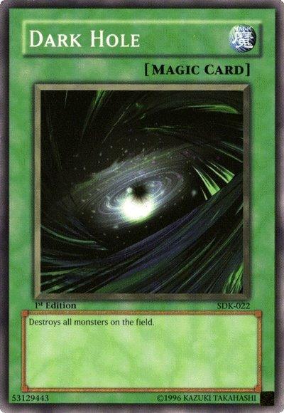 1st Edition, Common, Normal Spell, Spell, Starter Deck: Kaiba, Unlimited Dark Hole [SDK-022] Common - Trading Card World