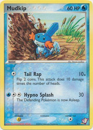 Kids WB Promos, Lightning[×2], Normal, Promo, Water Mudkip (4/5) [Kids WB Promos] - Trading Card World