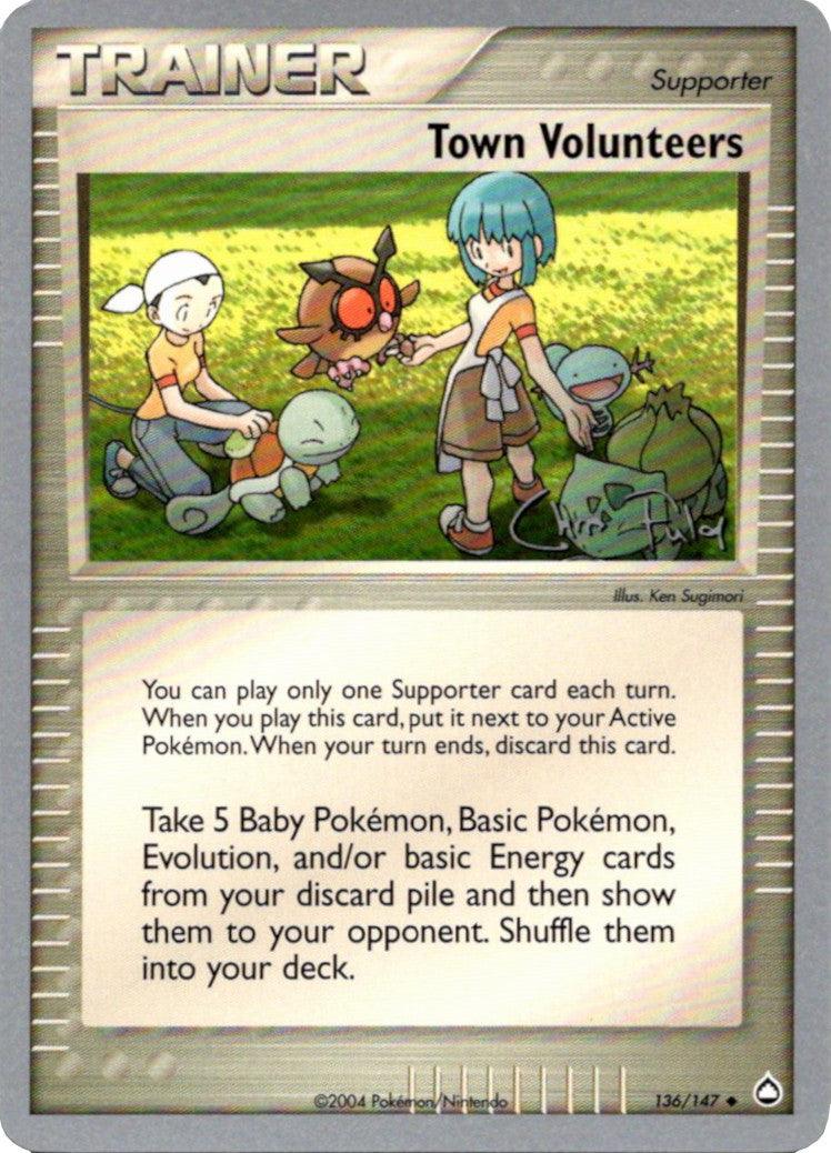 136, Normal, Supporter, Uncommon, World Championships 2004 Town Volunteers (136/147) (Blaziken Tech - Chris Fulop) [World Championships 2004] - Trading Card World