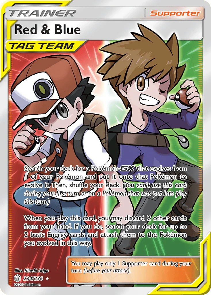 234, Holofoil, Sun & Moon: Cosmic Eclipse, Supporter, Ultra Rare Red & Blue (234/236) [Sun & Moon: Cosmic Eclipse] - Trading Card World
