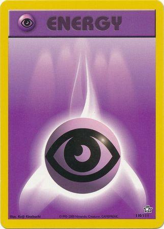 110, Common, Neo Genesis Unlimited, Normal, Psychic Psychic Energy (110/111) [Neo Genesis Unlimited] - Trading Card World