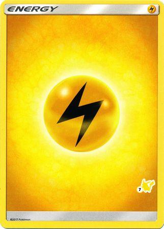 Battle Academy 2020, Lightning, Normal, Promo Lightning Energy (Pikachu Stamp #7) [Battle Academy 2020] - Trading Card World