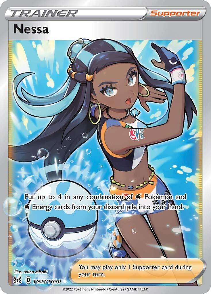 Holofoil, Secret Rare, Supporter, Sword & Shield: Lost Origin, TG27 Nessa (TG27/TG30) [Sword & Shield: Lost Origin] - Trading Card World