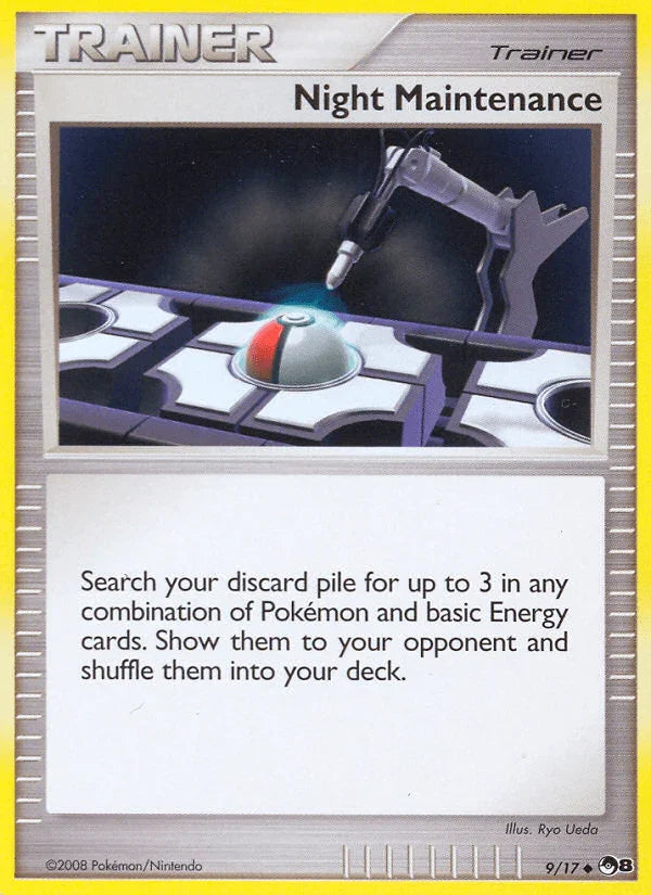 Item, Normal, POP Series 8, Uncommon Night Maintenance (9/17) [POP Series 8] - Trading Card World