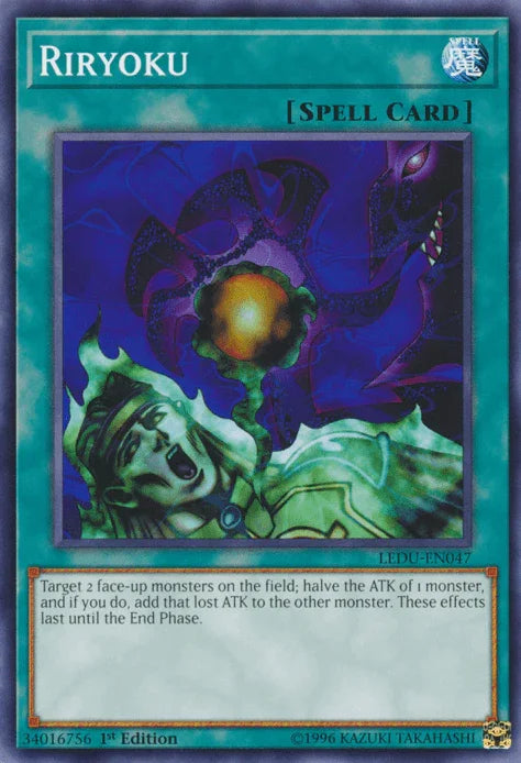 1st Edition, Common, Legendary Duelists, Normal Spell, Spell Riryoku [LEDU-EN047] Common - Trading Card World