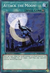 1st Edition, Common, Continuous Spell, Speed Duel: Battle City Box, Spell Attack the Moon! [SBCB-EN033] Common - Trading Card World