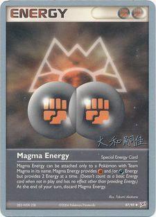 87, Normal, Special, Uncommon, World Championships 2004 Magma Energy (87/95) (Magma Spirit - Tsuguyoshi Yamato) [World Championships 2004] - Trading Card World