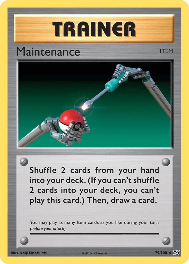 79, Item, Normal, Reverse Holofoil, Uncommon, XY: Evolutions Maintenance (79/108) [XY: Evolutions] - Trading Card World