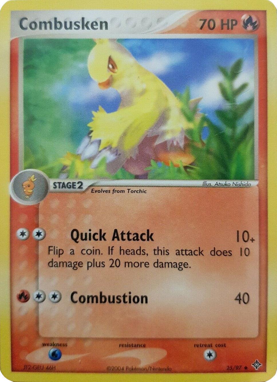 25, EX: Battle Stadium, Fire, Normal, Uncommon, Water[×2] Combusken (25/97) [EX: Battle Stadium] - Trading Card World