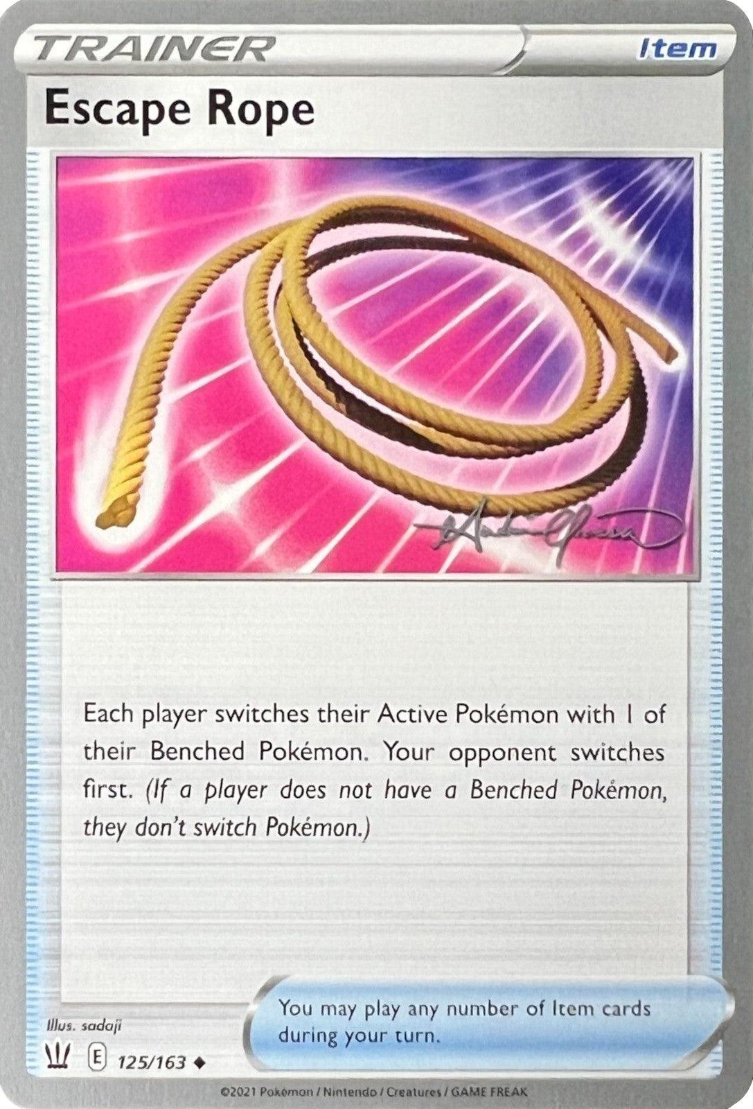 125, Item, Normal, Uncommon, World Championships 2022 Escape Rope (125/163) (The Shape of Mew - Andre Chiasson) [World Championships 2022] - Trading Card World