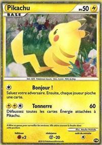 Fighting [x2], Holofoil, Lightning, Metal [-20], Pikachu World Collection Promos, Promo, PW7 Pikachu (PW7) (French) [Pikachu World Collection Promos] - Trading Card World