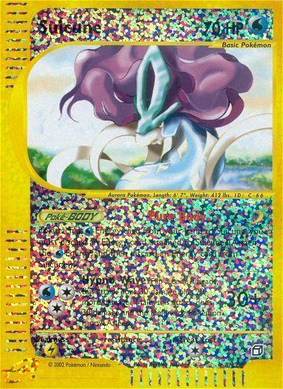 Box Topper, Lightning[×2], Promo, Reverse Holofoil, Water Suicune (8/12) [Box Topper] - Trading Card World