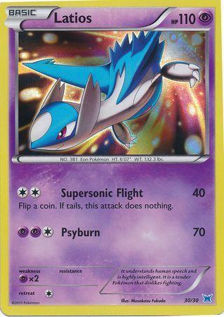 30, Holofoil, Promo, Psychic, Psychic[×2], XY: Trainer Kit 2 - Latios Latios (30/30) [XY: Trainer Kit 2 - Latios] - Trading Card World