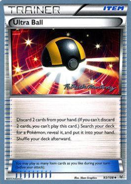 93, Item, Normal, Uncommon, World Championships 2015 Ultra Ball (93/108) (Punches 'n' Bites - Patrick Martinez) [World Championships 2015] - Trading Card World