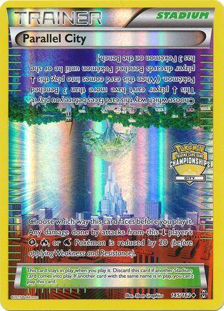 145, Promo, Reverse Holofoil, Stadium, XY: BREAKthrough Parallel City (145/162) (Championship Promo) [XY: BREAKthrough] - Trading Card World
