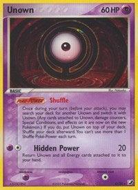 EX: Unseen Forces, Holo Rare, Holofoil, Psychic Unown (O) (O/28) [EX: Unseen Forces] - Trading Card World
