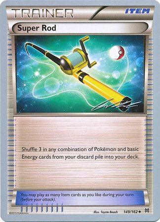 149, Item, Normal, Uncommon, World Championships 2016 Super Rod (149/162) (Ninja Blitz - Cody Walinski) [World Championships 2016] - Trading Card World