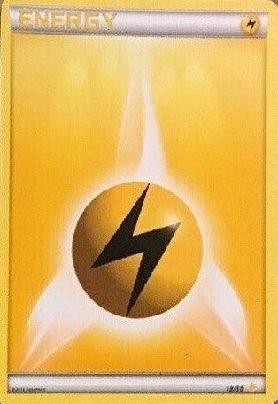 18, Lightning, Normal, Promo, XY: Trainer Kit 3 - Pikachu Libre Lightning Energy (18/30) [XY: Trainer Kit 3 - Pikachu Libre] - Trading Card World